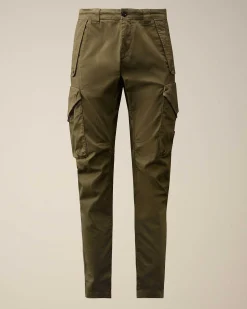 Stretch Sateen Ergonomic Lens Utility Pants^C.P. Company Shop