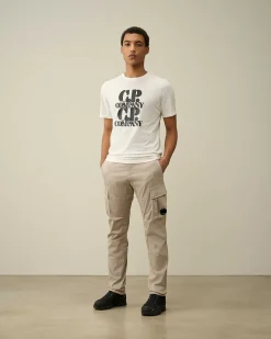 Stretch Sateen Ergonomic Lens Cargo Pants^C.P. Company Discount