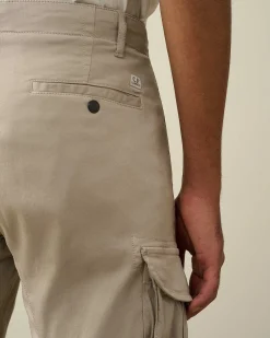 Stretch Sateen Ergonomic Lens Cargo Pants^C.P. Company Discount