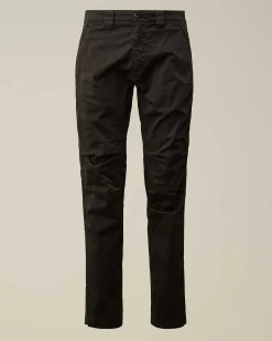 Stretch Sateen Ergonomic Pants^C.P. Company Cheap