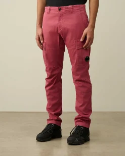 Stretch Sateen Ergonomic Lens Cargo Pants^C.P. Company New