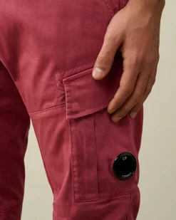 Stretch Sateen Ergonomic Lens Cargo Pants^C.P. Company New