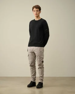 Stretch Sateen Ergonomic Lens Utility Pants^C.P. Company New