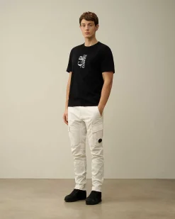 Stretch Sateen Ergonomic Lens Cargo Pants^C.P. Company Fashion