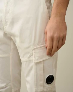 Stretch Sateen Ergonomic Lens Cargo Pants^C.P. Company Fashion