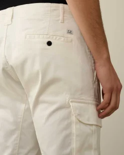 Stretch Sateen Ergonomic Lens Cargo Pants^C.P. Company Fashion