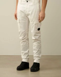 Stretch Sateen Ergonomic Lens Cargo Pants^C.P. Company Fashion
