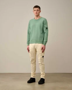 Stretch Sateen Ergonomic Lens Cargo Pants^C.P. Company Store