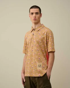 Tacting Piquet Sponged Polo Shirt^C.P. Company Fashion