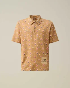 Tacting Piquet Sponged Polo Shirt^C.P. Company Fashion