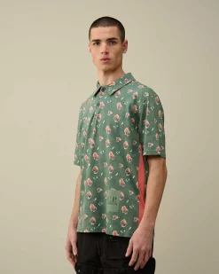 Tacting Piquet Sponged Polo Shirt^C.P. Company Store