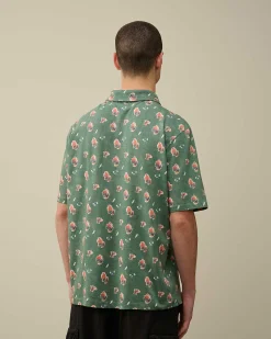 Tacting Piquet Sponged Polo Shirt^C.P. Company Store