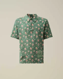 Tacting Piquet Sponged Polo Shirt^C.P. Company Store