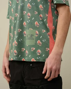 Tacting Piquet Sponged Polo Shirt^C.P. Company Store