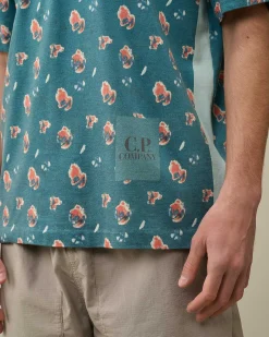 Tacting Piquet Sponged Polo Shirt^C.P. Company Sale