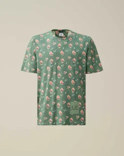 Tacting Piquet Sponged T-Shirt^C.P. Company Outlet