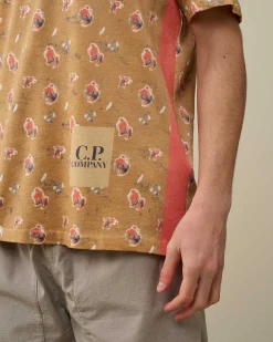 Tacting Piquet Sponged T-Shirt^C.P. Company Online