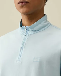 Tacting Piquet Zipped Polo Shirt^C.P. Company Online