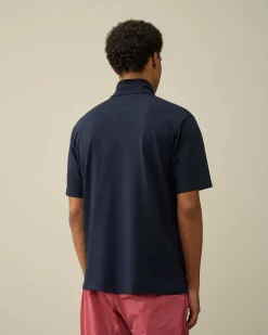 Tacting Piquet Zipped Polo Shirt^C.P. Company Hot