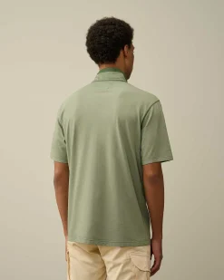 Tacting Piquet Zipped Polo Shirt^C.P. Company Hot