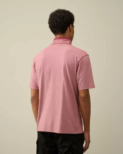 Tacting Piquet Zipped Polo Shirt^C.P. Company New