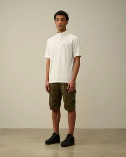 Tacting Piquet Zipped Polo Shirt^C.P. Company Best