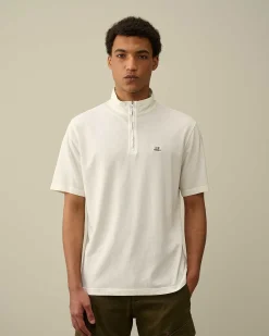 Tacting Piquet Zipped Polo Shirt^C.P. Company Best