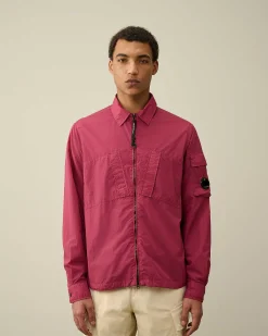 Taylon L Zipped Shirt^C.P. Company Fashion