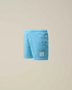 U16 Chrome-R Logo Swim Shorts^C.P. Company Shop