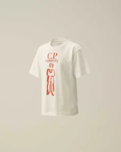 U16 Cotton Jersey 30/1 British Sailor T-Shirt^C.P. Company Clearance