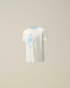 U16 Cotton Jersey 30/1 British Sailor T-Shirt^C.P. Company New