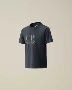 U16 Cotton Jersey 30/1 Goggle T-Shirt^C.P. Company Cheap