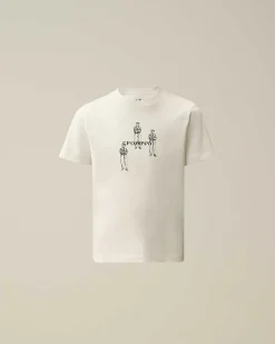 U16 Cotton Jersey 30/1 Graphic T-Shirt^C.P. Company Fashion