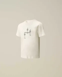 U16 Cotton Jersey 30/1 Graphic T-Shirt^C.P. Company Fashion