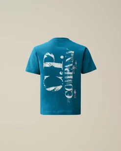 U16 Cotton Jersey 30/1 Graphic T-Shirt^C.P. Company Discount