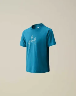 U16 Cotton Jersey 30/1 Graphic T-Shirt^C.P. Company Discount