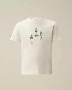 U16 Cotton Jersey 30/1 Graphic T-Shirt^C.P. Company Best Sale