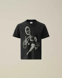 U16 Cotton Jersey 30/1 Graphic T-Shirt^C.P. Company Store