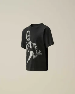 U16 Cotton Jersey 30/1 Graphic T-Shirt^C.P. Company Store