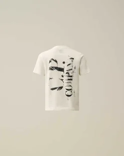 U16 Cotton Jersey 30/1 Graphic T-Shirt^C.P. Company New