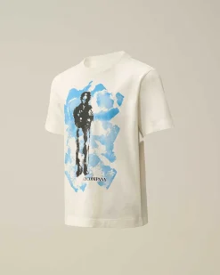 U16 Cotton Jersey 30/1 Graphic T-Shirt^C.P. Company Hot