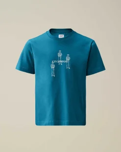 U16 Cotton Jersey 30/1 Graphic T-Shirt^C.P. Company Best Sale