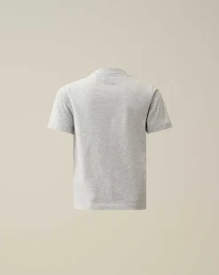 U16 Cotton Jersey 30/1 Label Style Logo T-Shirt^C.P. Company Sale