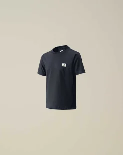 U16 Cotton Jersey 30/1 Logo T-Shirt^C.P. Company Online