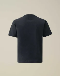 U16 Cotton Jersey 30/1 Logo T-Shirt^C.P. Company Fashion