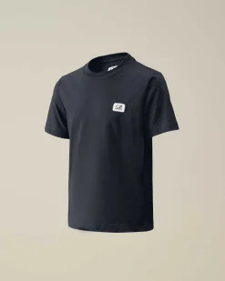 U16 Cotton Jersey 30/1 Logo T-Shirt^C.P. Company Fashion