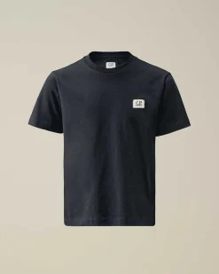 U16 Cotton Jersey 30/1 Logo T-Shirt^C.P. Company Fashion