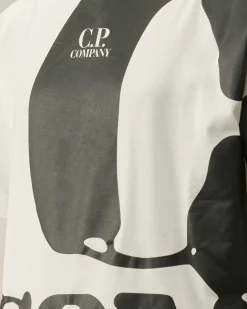 U16 Cotton Jersey 30/1 Oversized Graphic T-Shirt^C.P. Company Hot