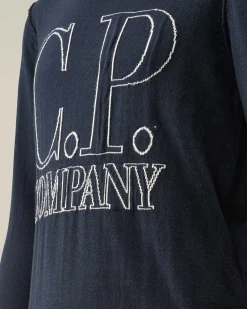 U16 Cotton Logo Knit^C.P. Company Fashion