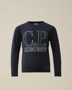 U16 Cotton Logo Knit^C.P. Company Best